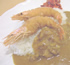 海老フライカレー 青森県弘前市豊田 弘前武道館内にあります。定食からカレー ラーメンと種類も豊富で料金もリーズナブルでとても人気です。